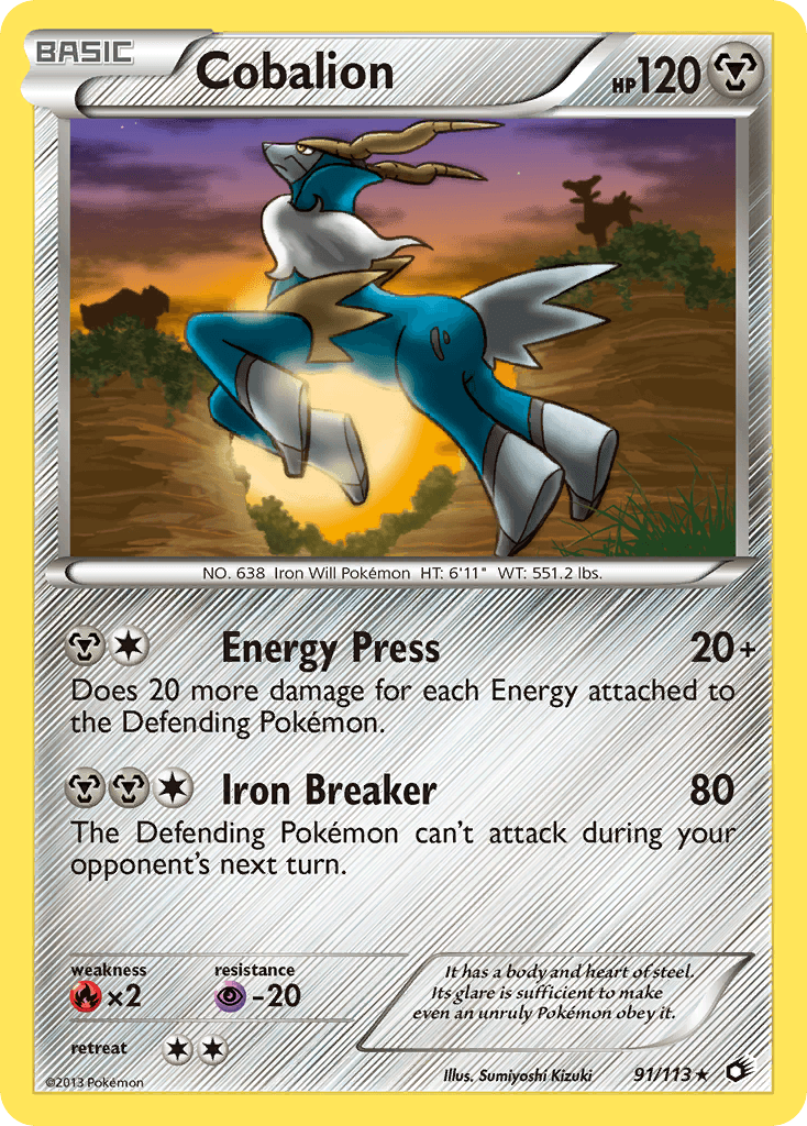 Cobalion: Legendary Treasures