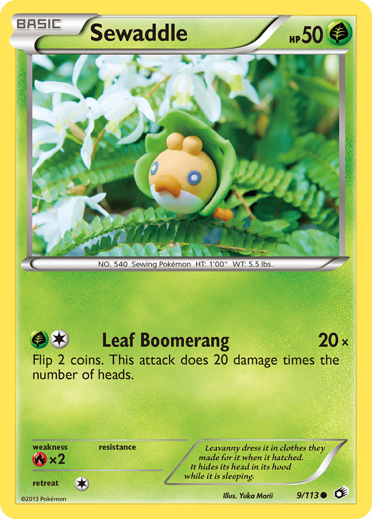 Sewaddle: Legendary Treasures