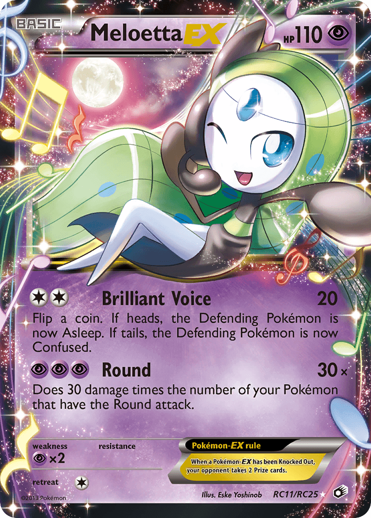 Meloetta-EX: Legendary Treasures