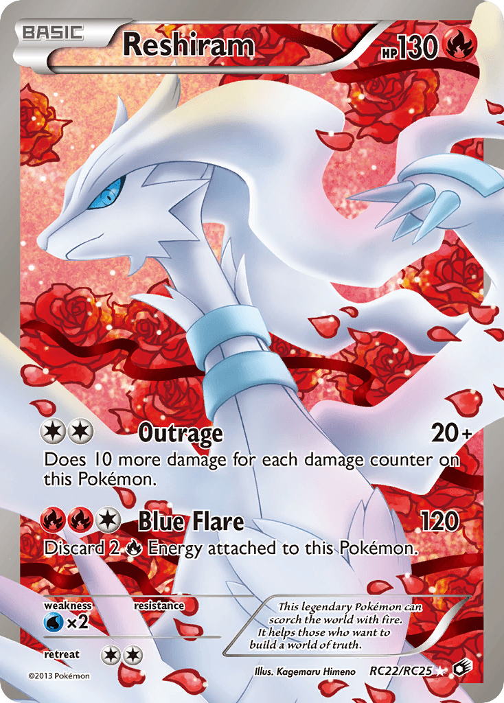 Reshiram: Legendary Treasures