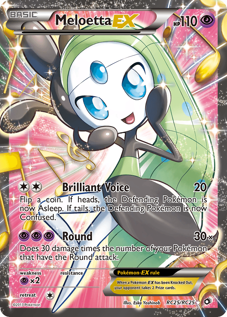 Meloetta-EX: Legendary Treasures