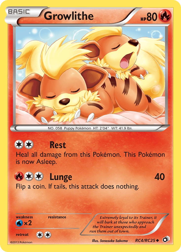 Growlithe: Legendary Treasures
