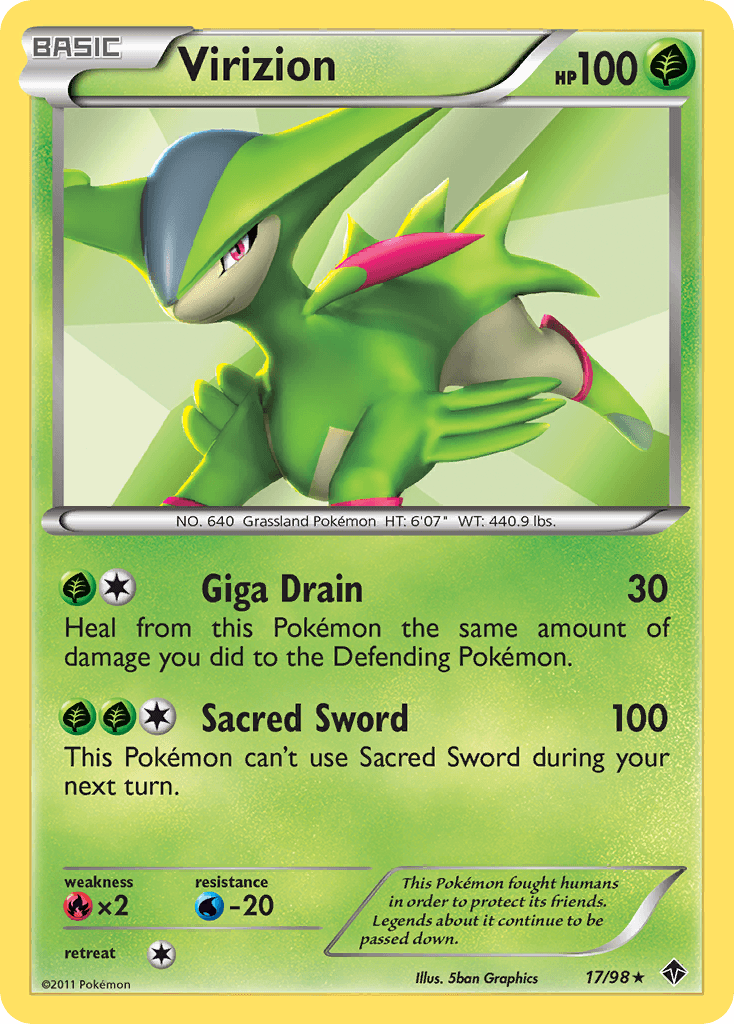 Virizion: Emerging Powers