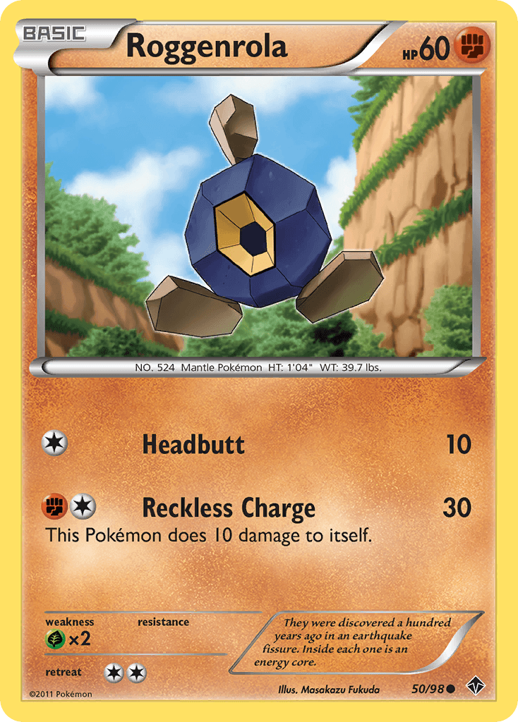 Roggenrola: Emerging Powers