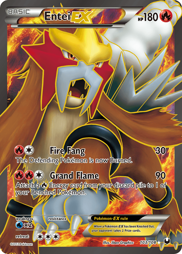 Entei-EX: Dark Explorers