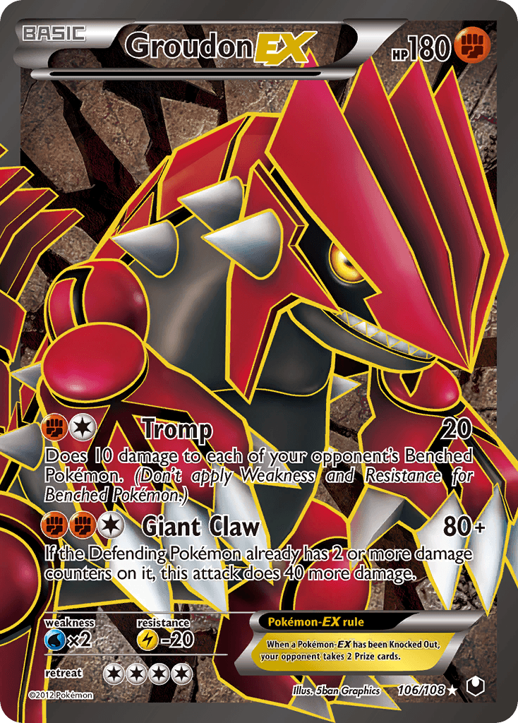 Groudon-EX: Dark Explorers