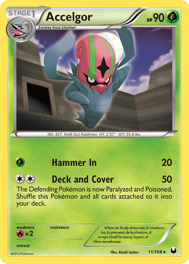 Accelgor: Dark Explorers
