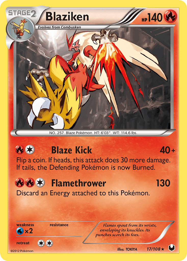 Blaziken: Dark Explorers