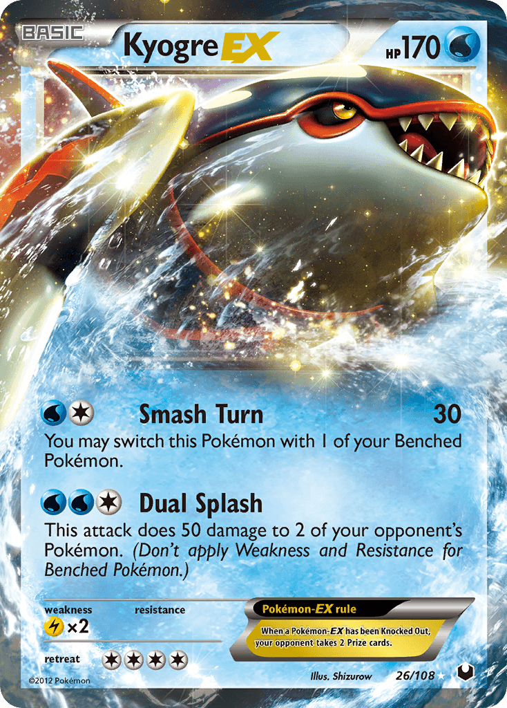 Kyogre-EX: Dark Explorers