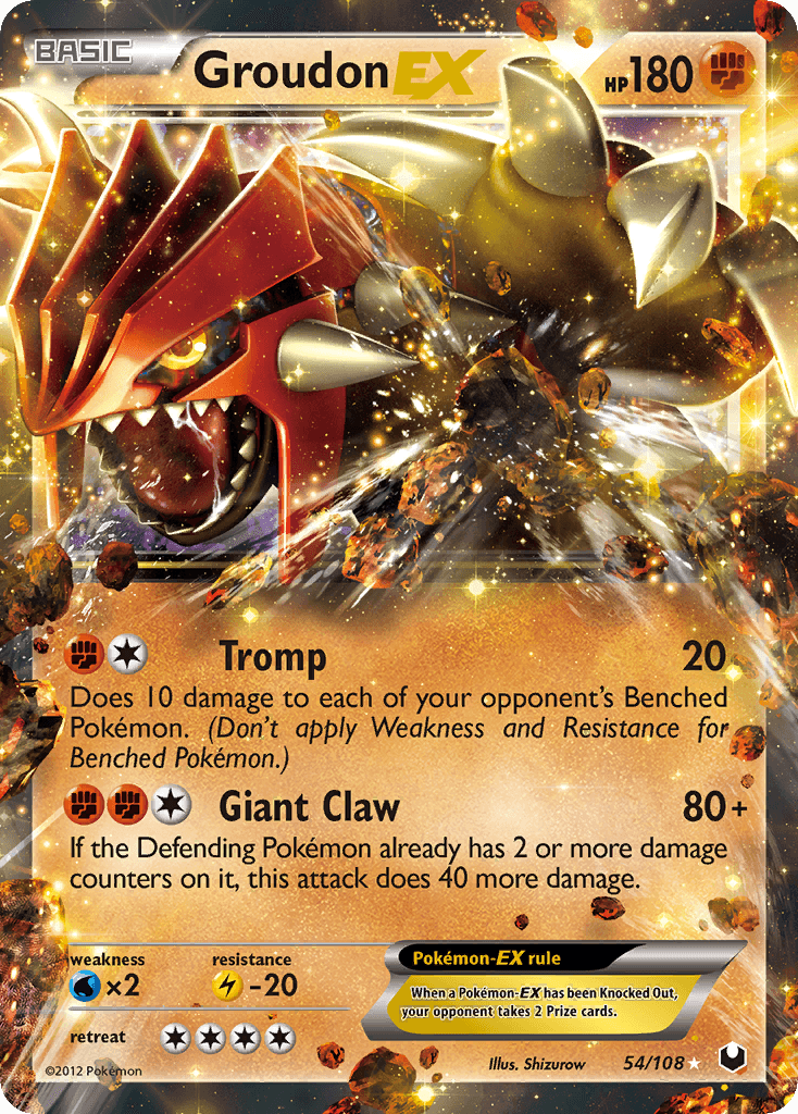 Groudon-EX: Dark Explorers