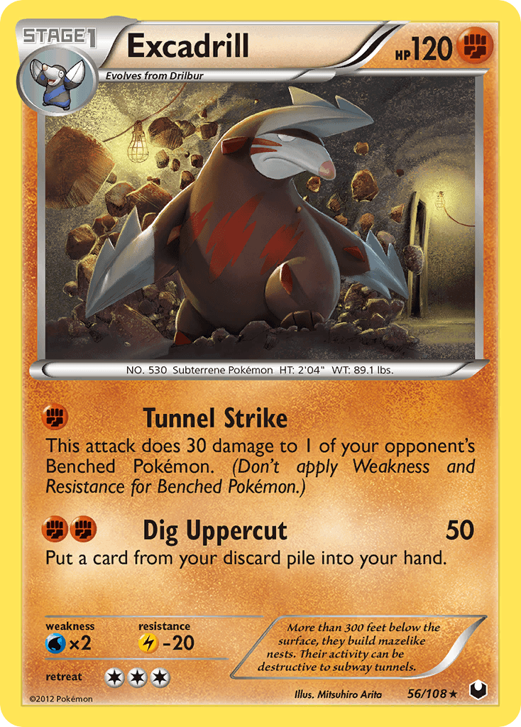 Excadrill: Dark Explorers