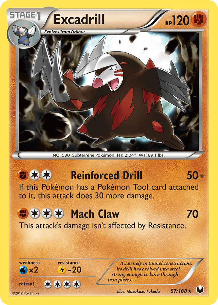 Excadrill: Dark Explorers