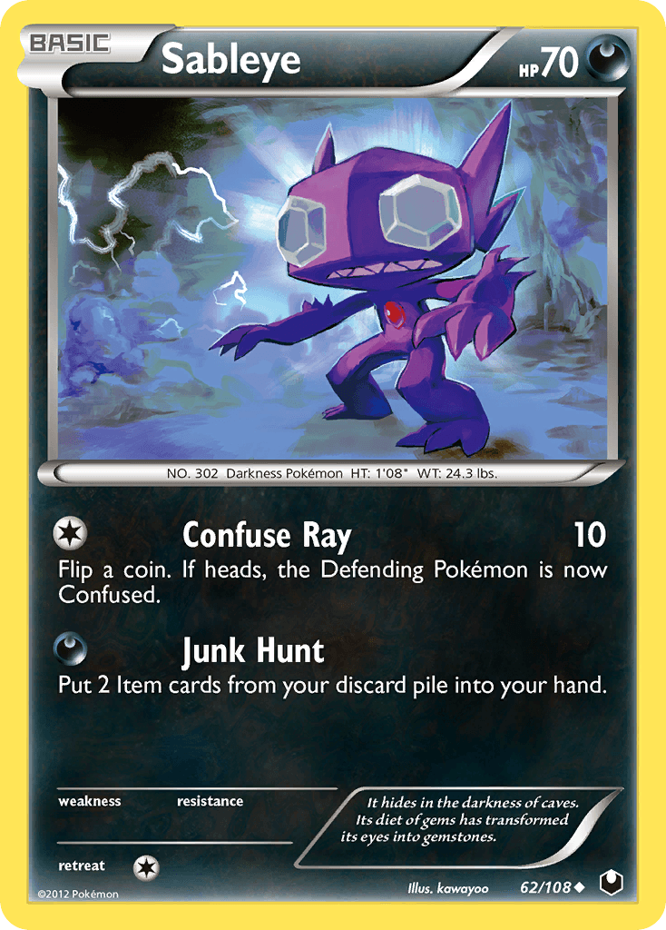 Sableye: Dark Explorers