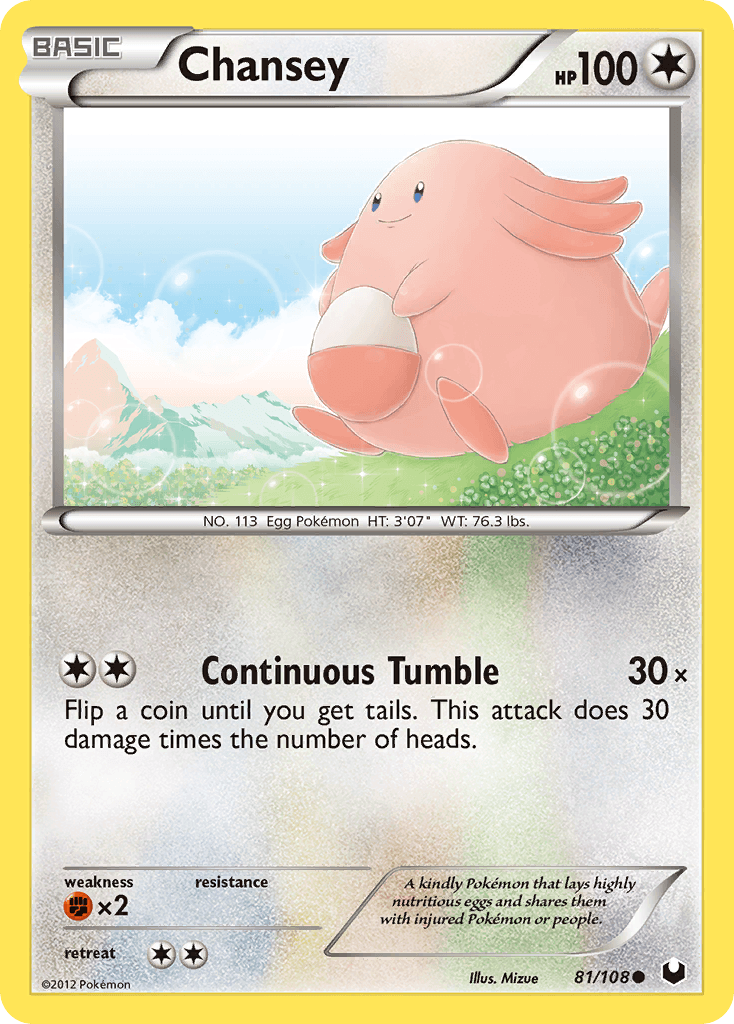 Chansey: Dark Explorers