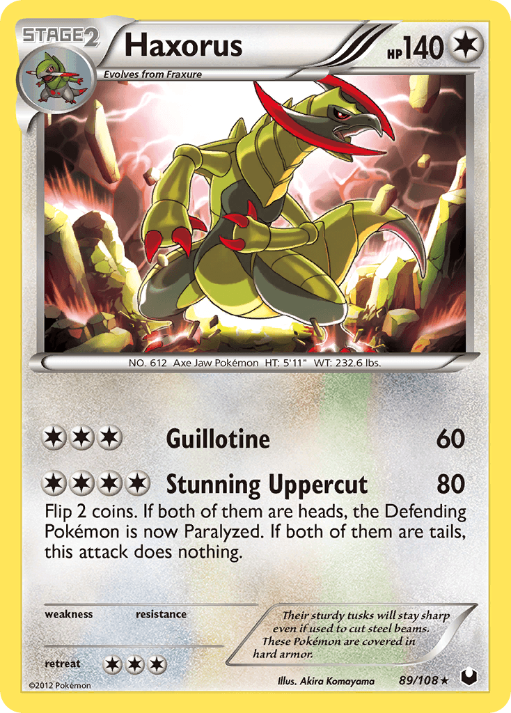 Haxorus: Dark Explorers