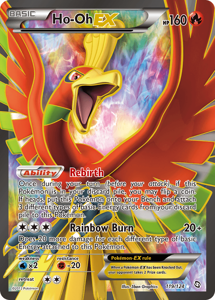 Ho-Oh-EX: Dragons Exalted
