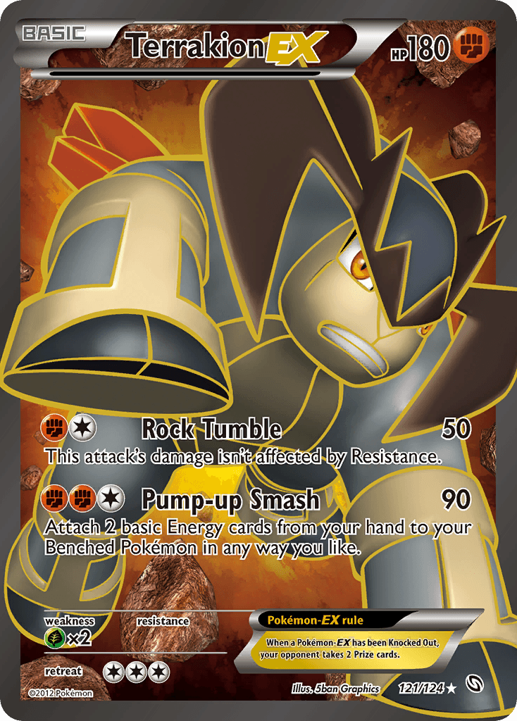 Terrakion-EX: Dragons Exalted