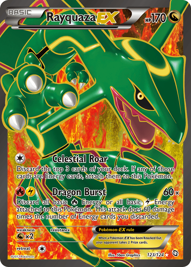 Rayquaza-EX: Dragons Exalted