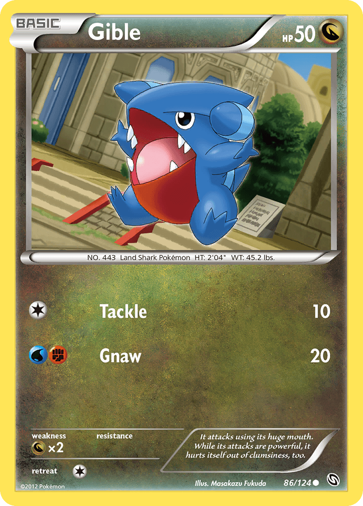 Gible: Dragons Exalted