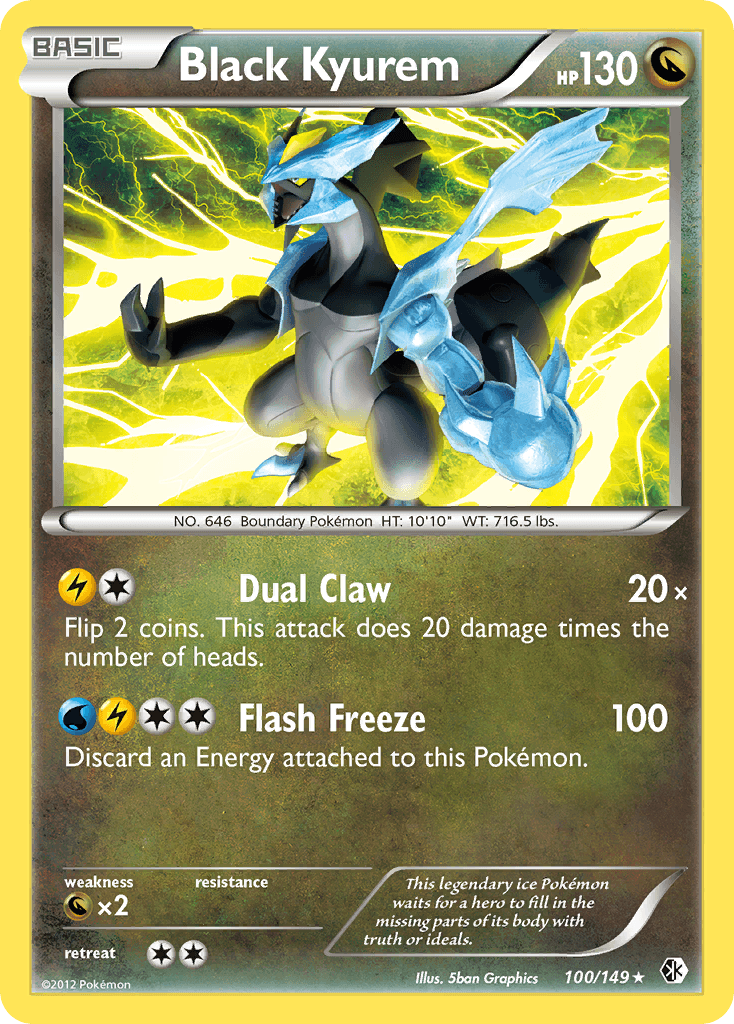 Black Kyurem: Boundaries Crossed