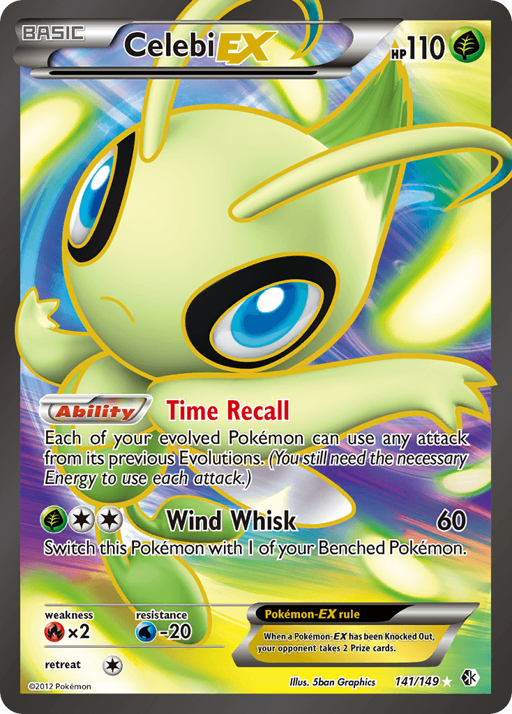 Celebi-EX: Boundaries Crossed