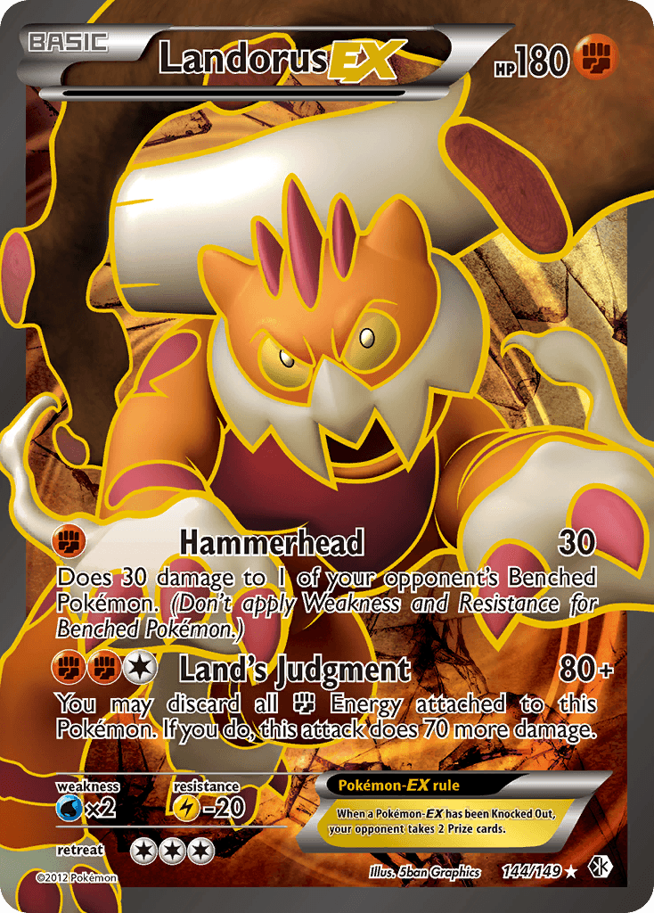 Landorus-EX: Boundaries Crossed