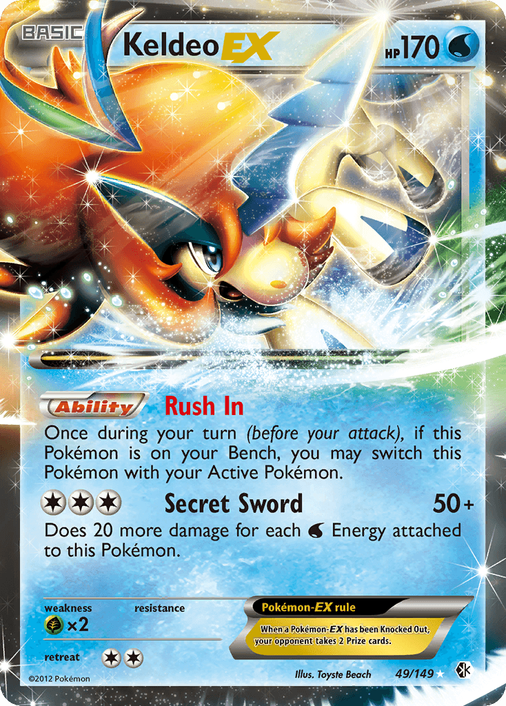 Keldeo-EX: Boundaries Crossed