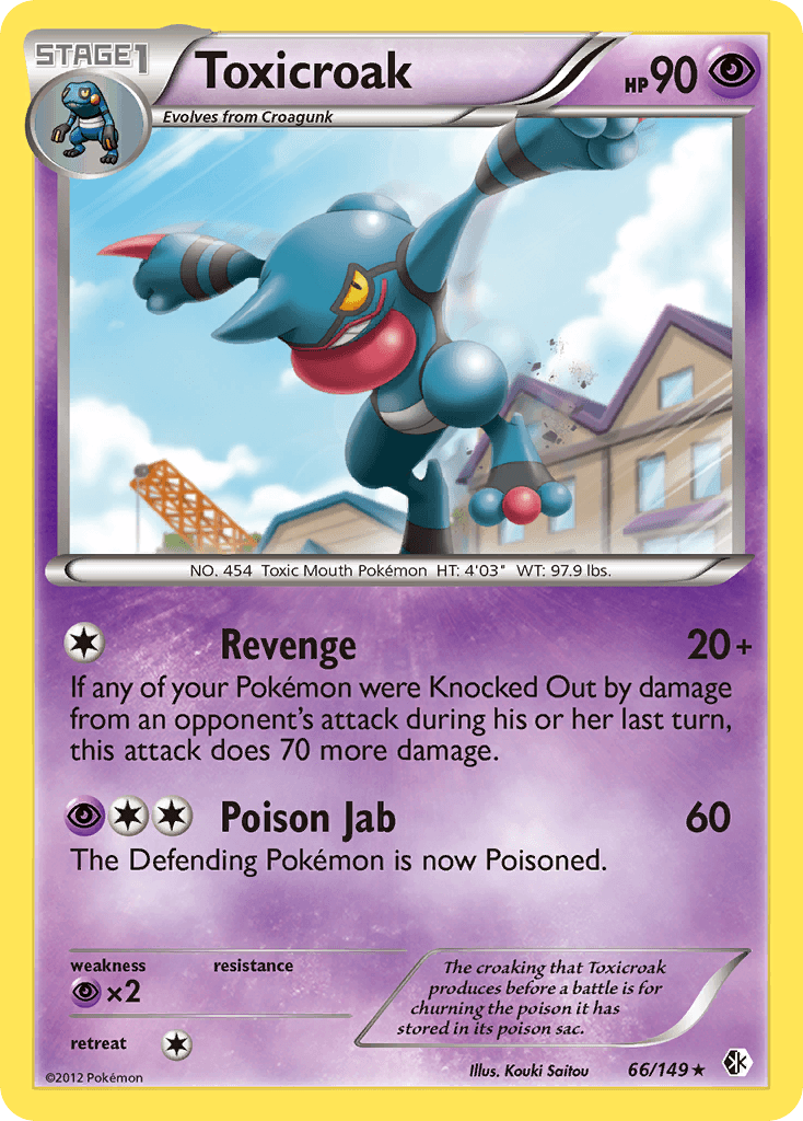 Toxicroak: Boundaries Crossed