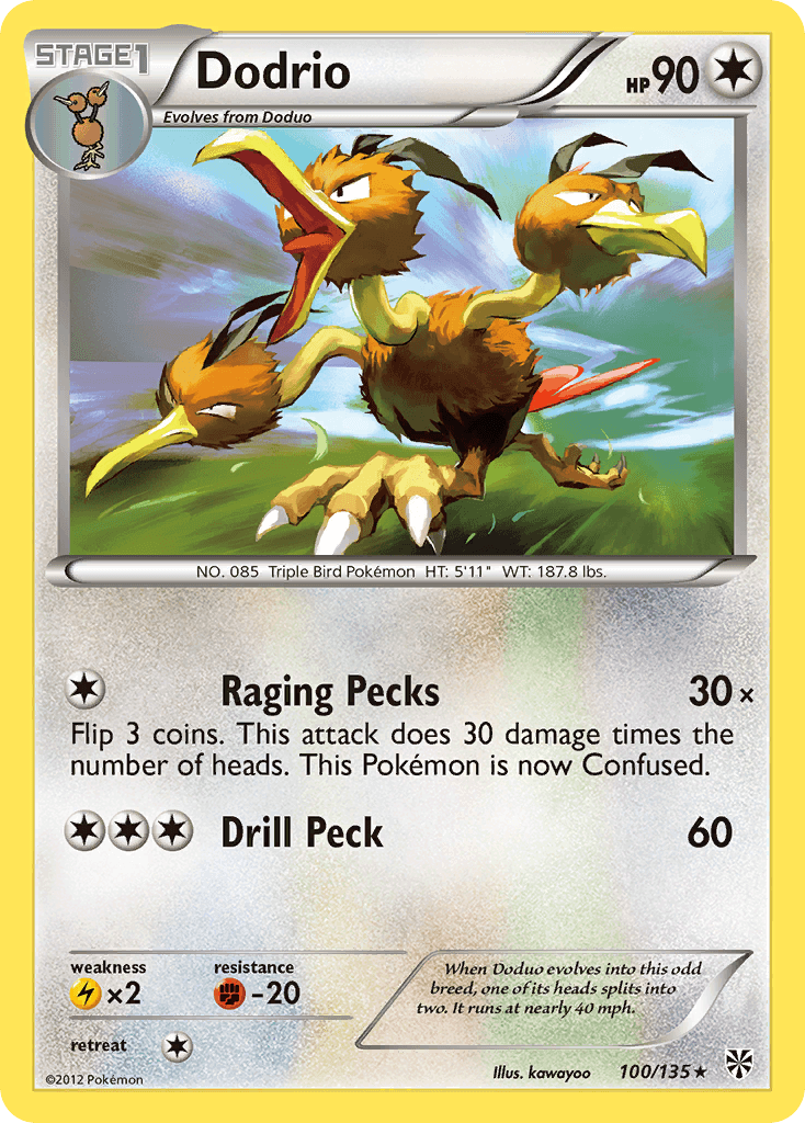 Dodrio: Plasma Storm