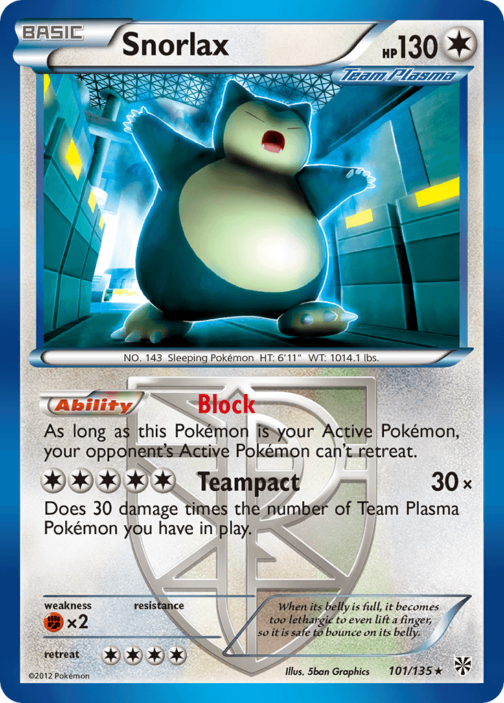 Snorlax: Plasma Storm