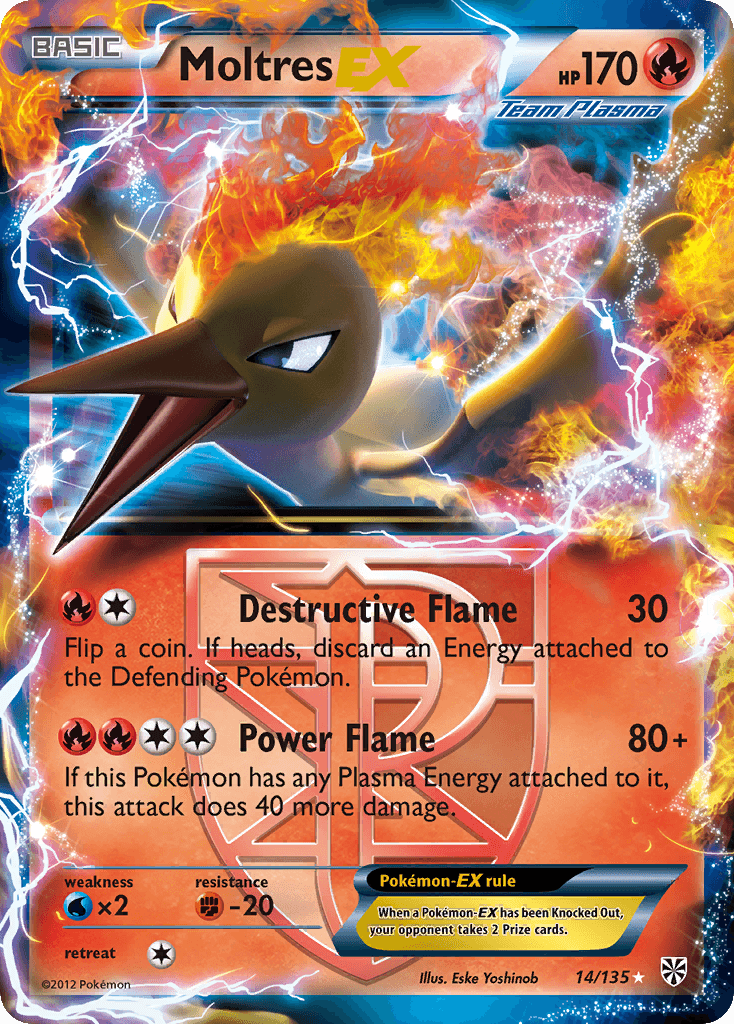 Moltres-EX: Plasma Storm