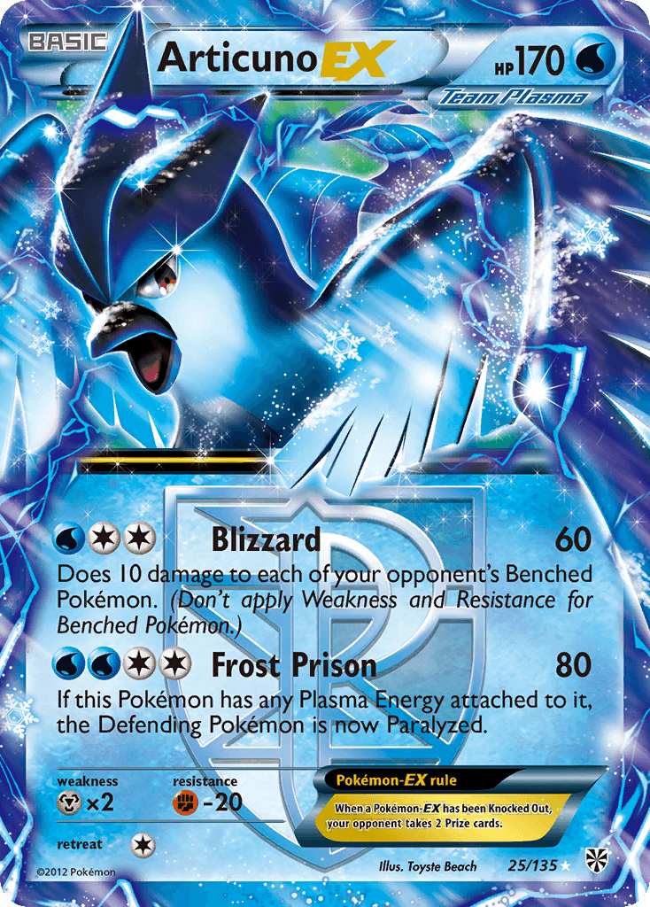 Articuno-EX: Plasma Storm