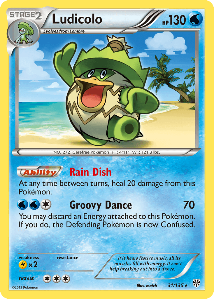 Ludicolo: Plasma Storm