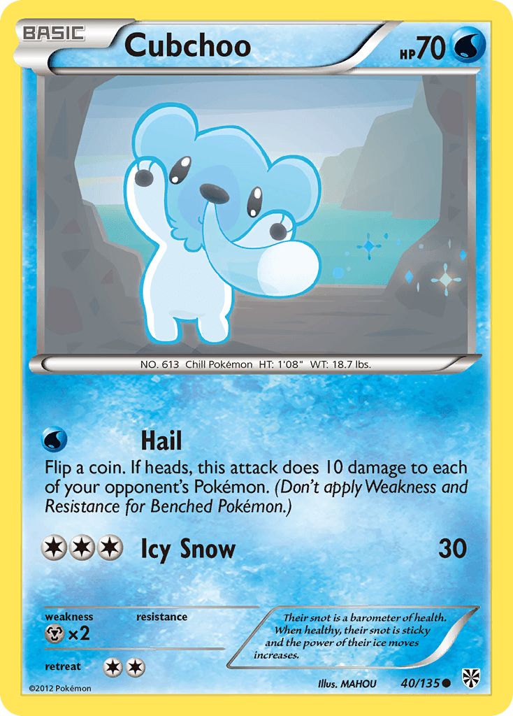 Cubchoo: Plasma Storm
