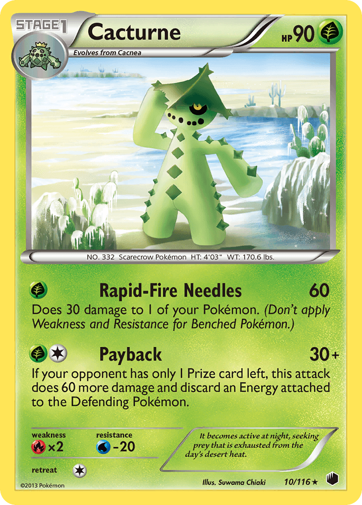 Cacturne: Plasma Freeze