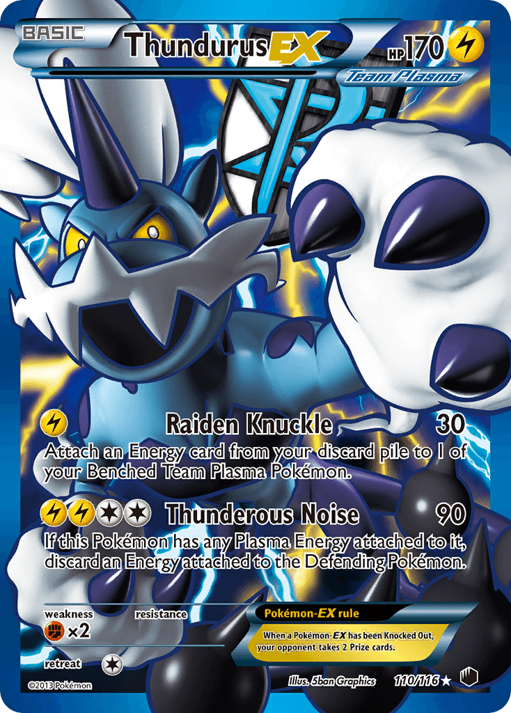 Thundurus-EX: Plasma Freeze