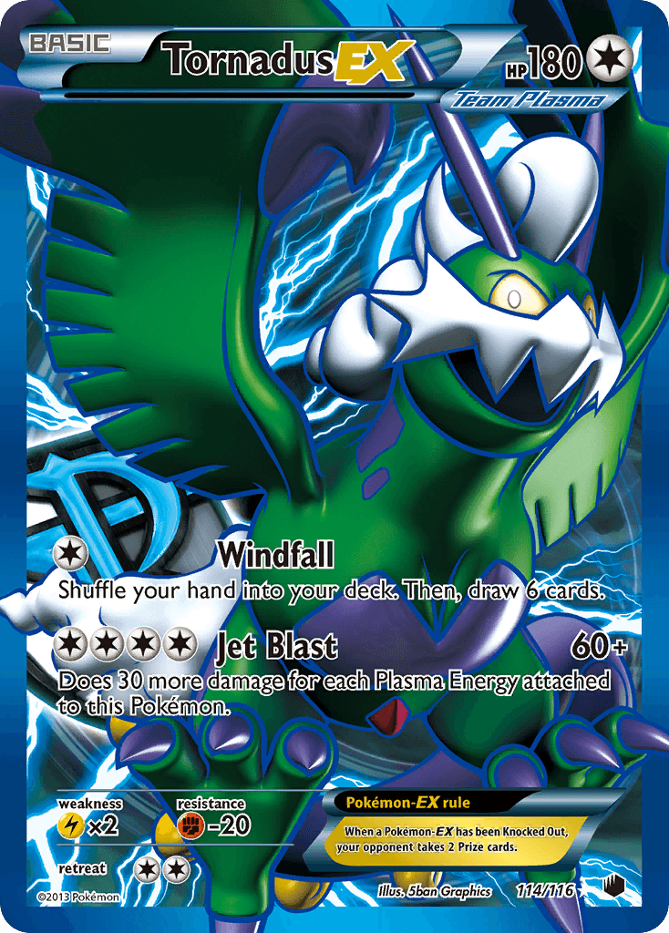 Tornadus-EX: Plasma Freeze