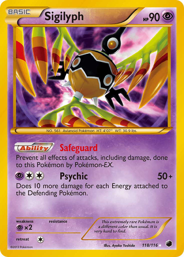Sigilyph: Plasma Freeze