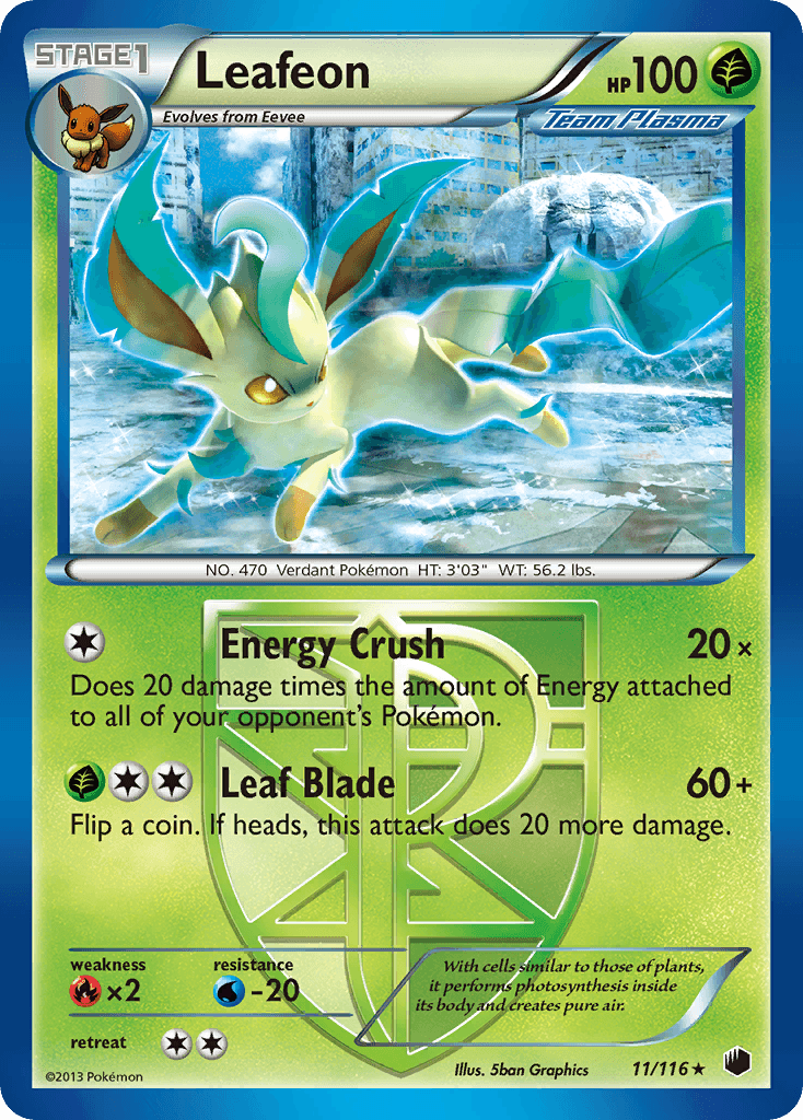 Leafeon: Plasma Freeze