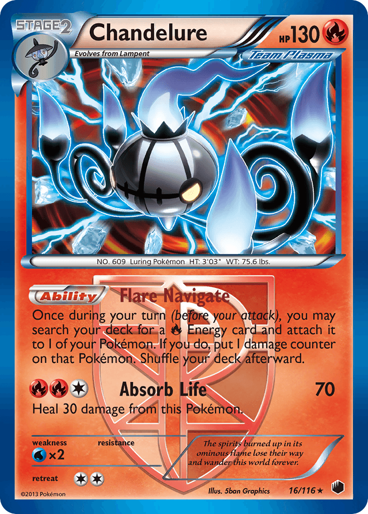 Chandelure: Plasma Freeze