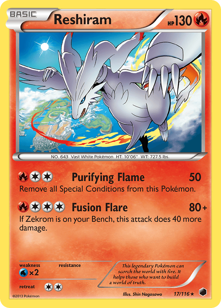 Reshiram: Plasma Freeze