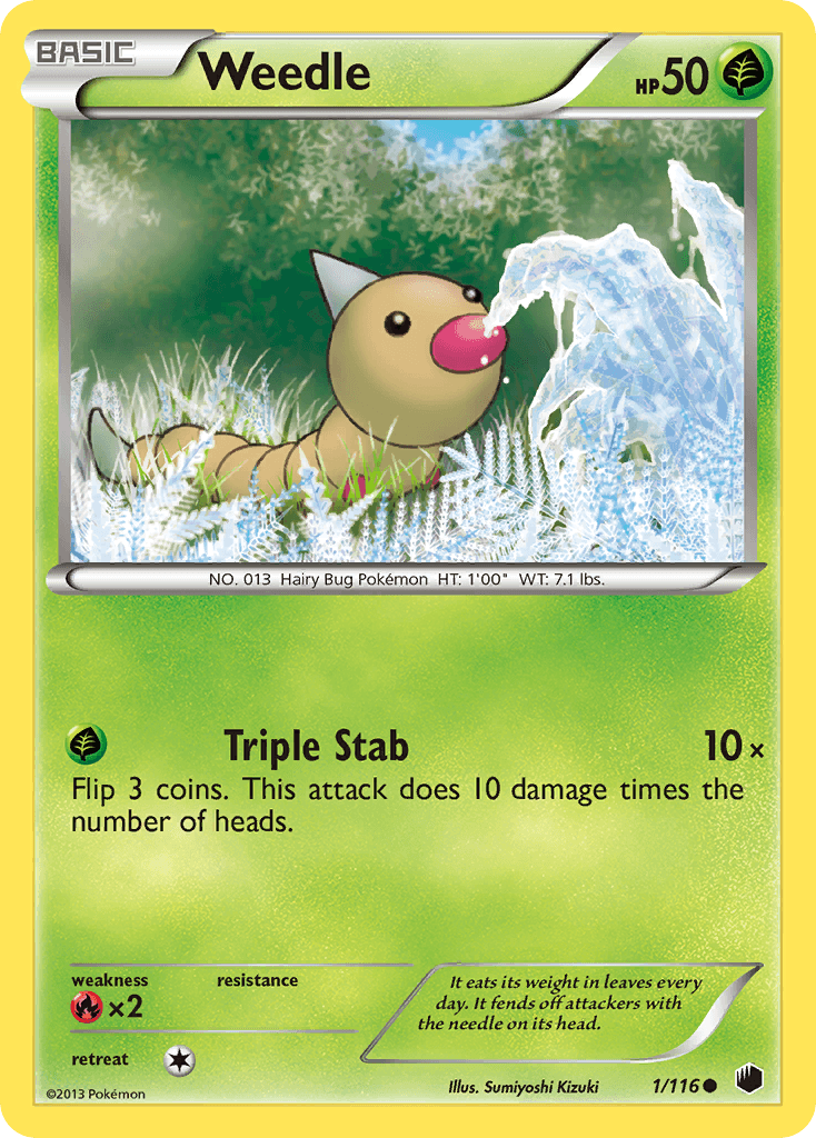 Weedle: Plasma Freeze