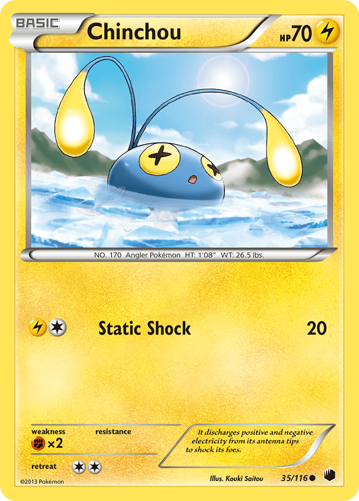 Chinchou: Plasma Freeze