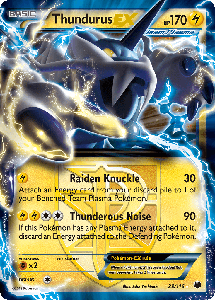 Thundurus-EX: Plasma Freeze