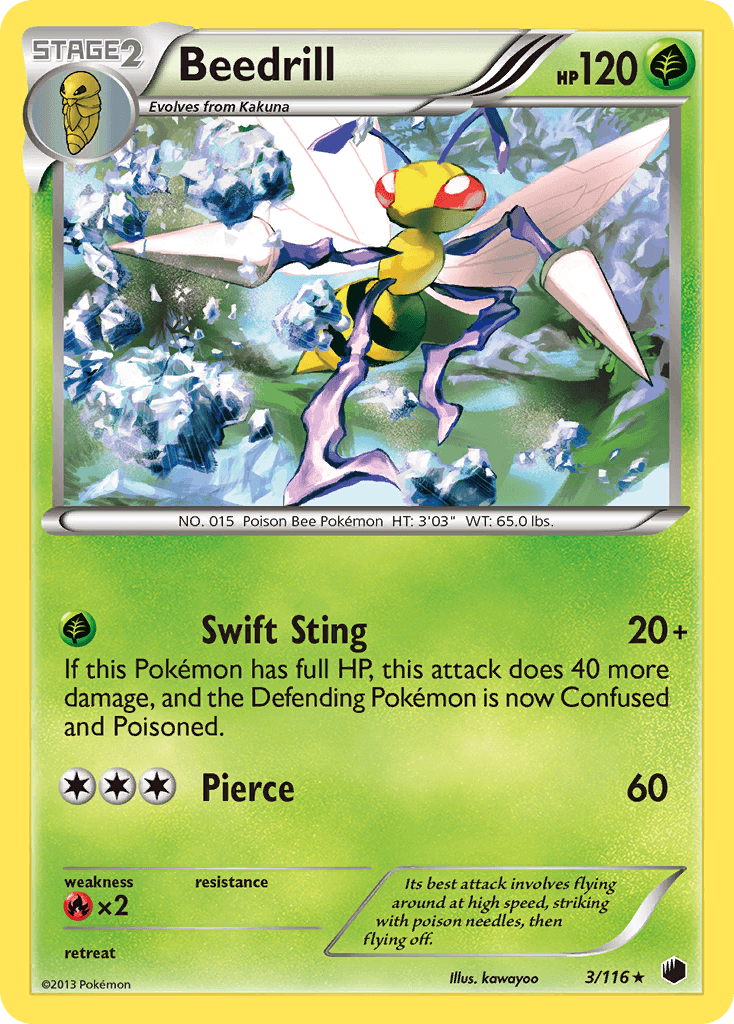 Beedrill: Plasma Freeze