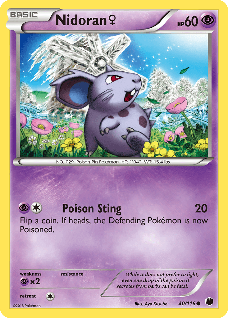 Nidoran ♀: Plasma Freeze