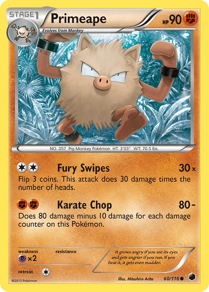Primeape: Plasma Freeze