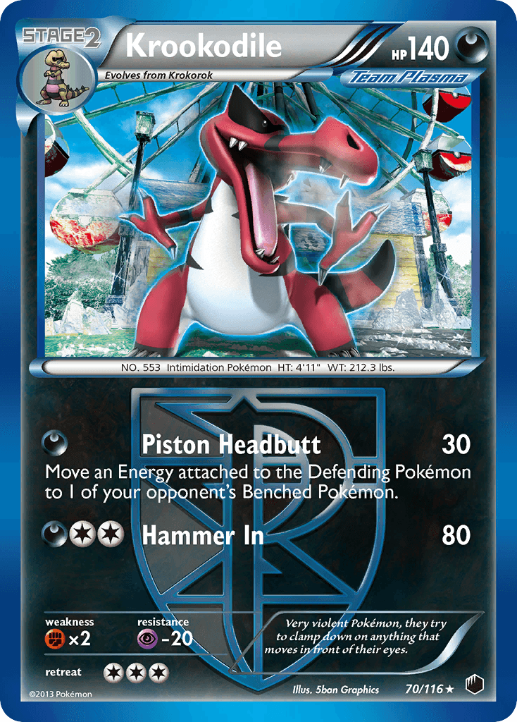 Krookodile: Plasma Freeze