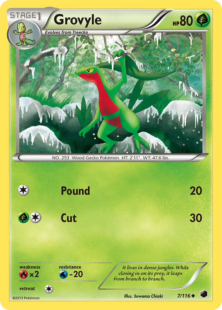 Grovyle: Plasma Freeze