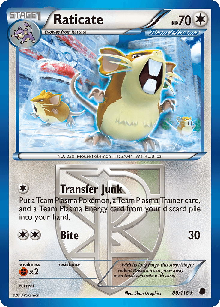 Raticate: Plasma Freeze